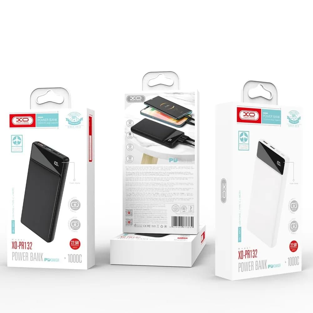 پاوربانک ایکس او مدل xo pr 132 ظرفیت 10000 میلی آمپر ساعت — تصویر ۵