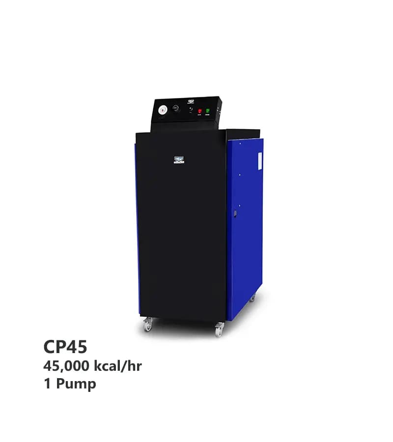 پکیج گرمایشی موتورخانهای کالورپک بلند تک پمپ مدل CP45