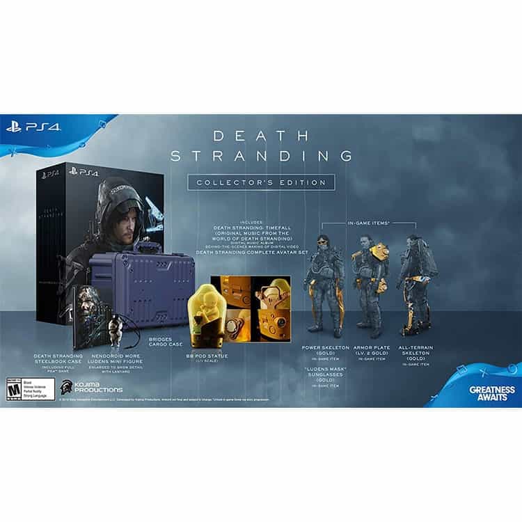 دیسک بازی Death Stranding Collector’s Edition – مخصوص PS4 — تصویر ۲