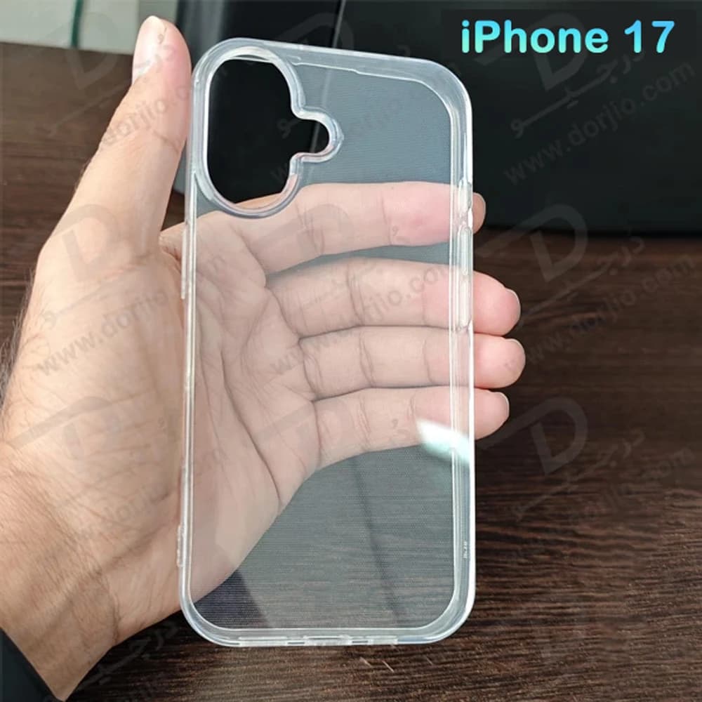 قاب ژله ای شفاف iPhone 17 — تصویر ۷