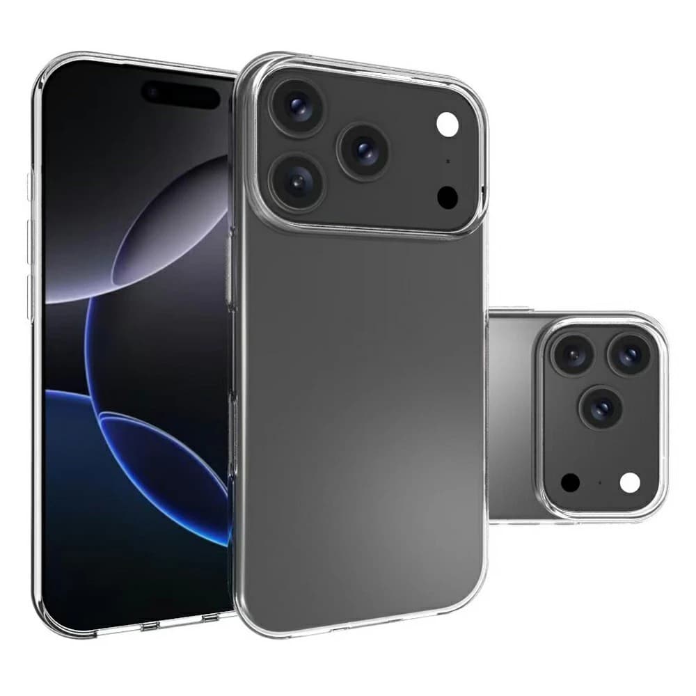 قاب ژله ای شفاف iPhone 17 Pro Max — تصویر ۳
