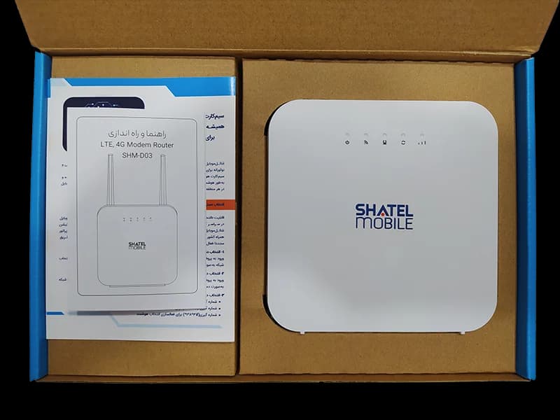 مودم سیمکارتی آنلاک شاتل مدل SHM-D03 — تصویر ۵