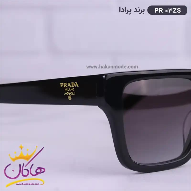 عینک آفتابی پرادا زنانه مدل pr03zs — تصویر ۳