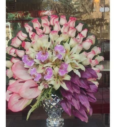 سفارش دسته گل و کادو برای کارگزاران t3268