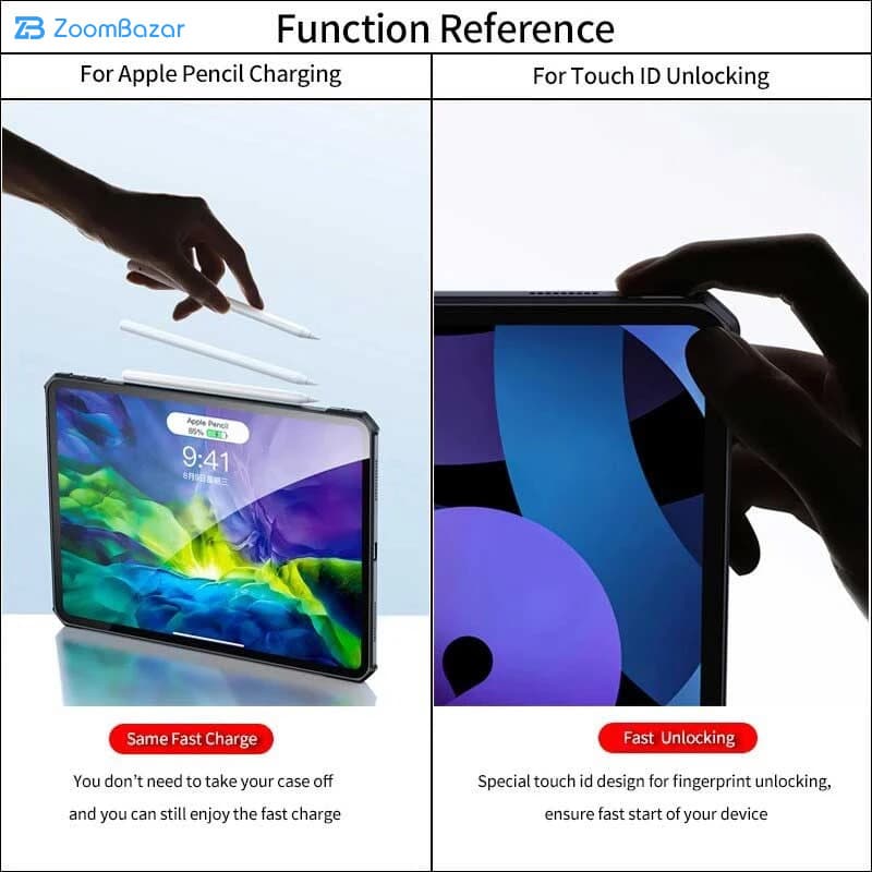 قاب اپیکوی مدل Xundd Beatle مناسب برای تبلت اپل iPad Pro 13 2024 — تصویر ۸