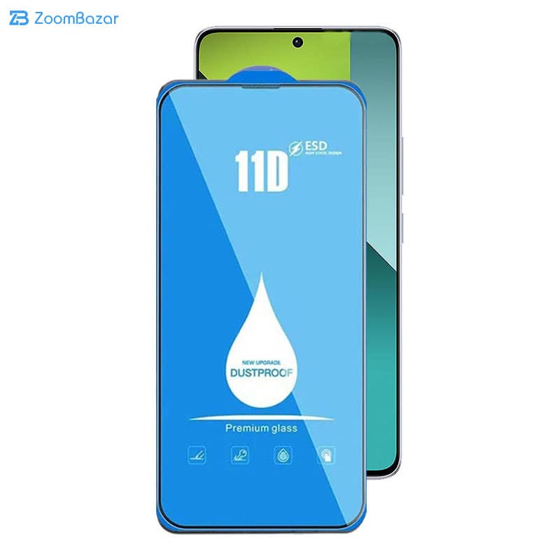 گلس 11D اپیکوی مدل Blue ESD مناسب برای گوشی موبایل شیائومی Redmi Note 13 Pro 4G/5G / Note 13 4G/5G / Note 13R Pro 5G — تصویر ۳