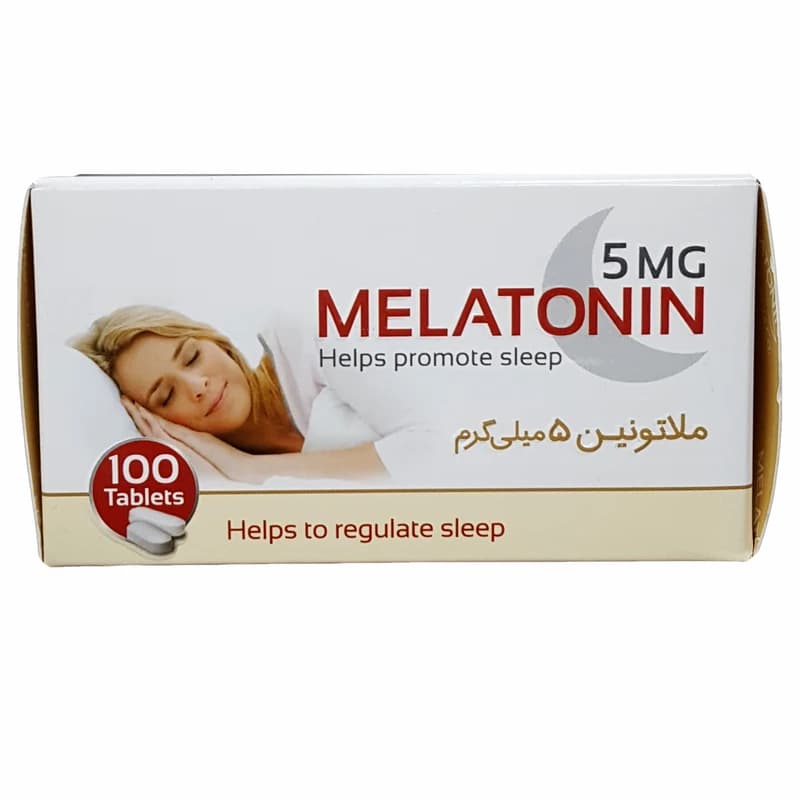 ملاتونین 5 میلی گرم 100 عدد