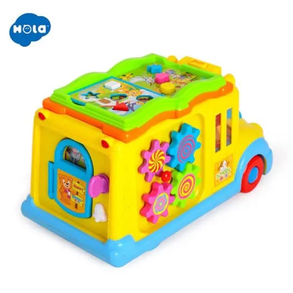 اتوبوس مدرسه هالی تویز Huile Toys — تصویر ۴