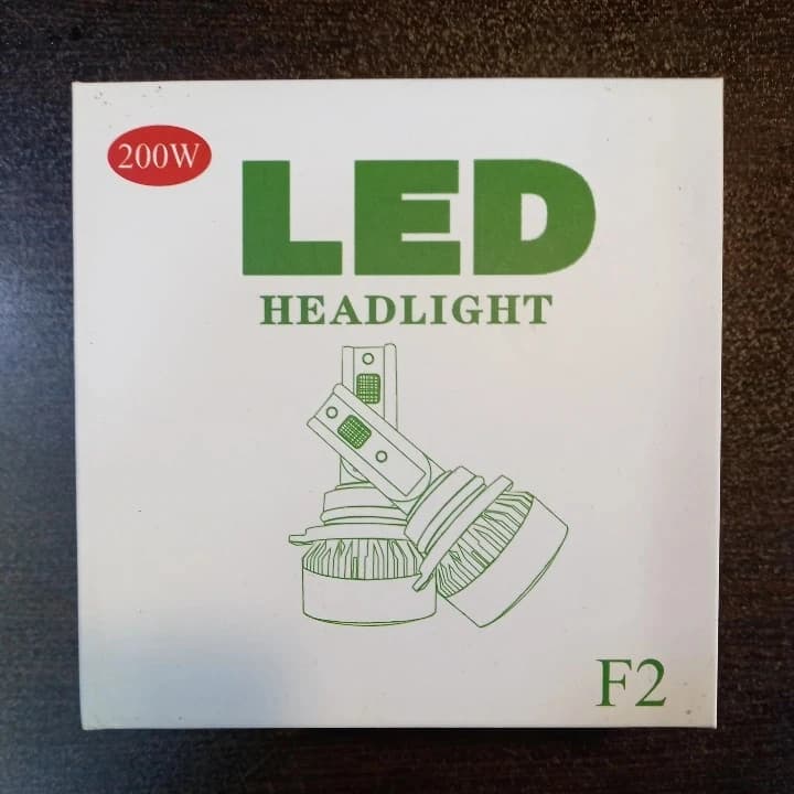 هدلایت LED مینی مدل F2_h7 بسته دو عددی کدm15472 — تصویر ۲