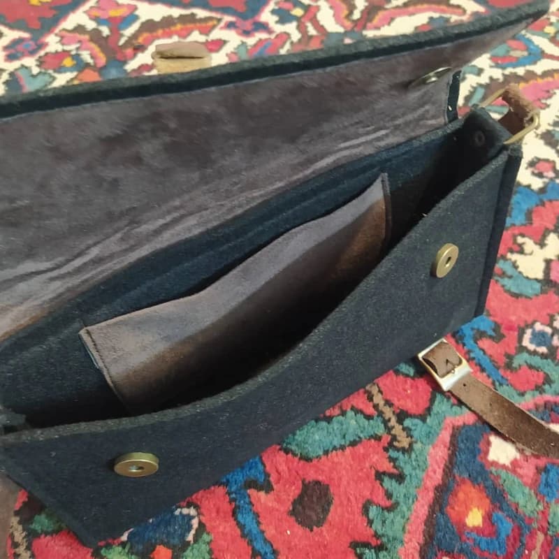 کیف رودوشی نمدی کد 675 کدm15205 — تصویر ۲