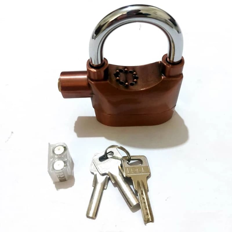 قفل آویز مدل دزدگیردار BRNZ کد M13744 — تصویر ۳