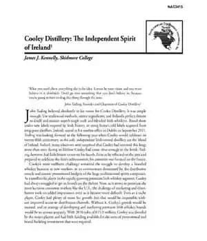 دانلود کتاب Cooley Distillery: The Independent Spirit of Ireland – کولی تقطیر: روح مستقل ایرلند