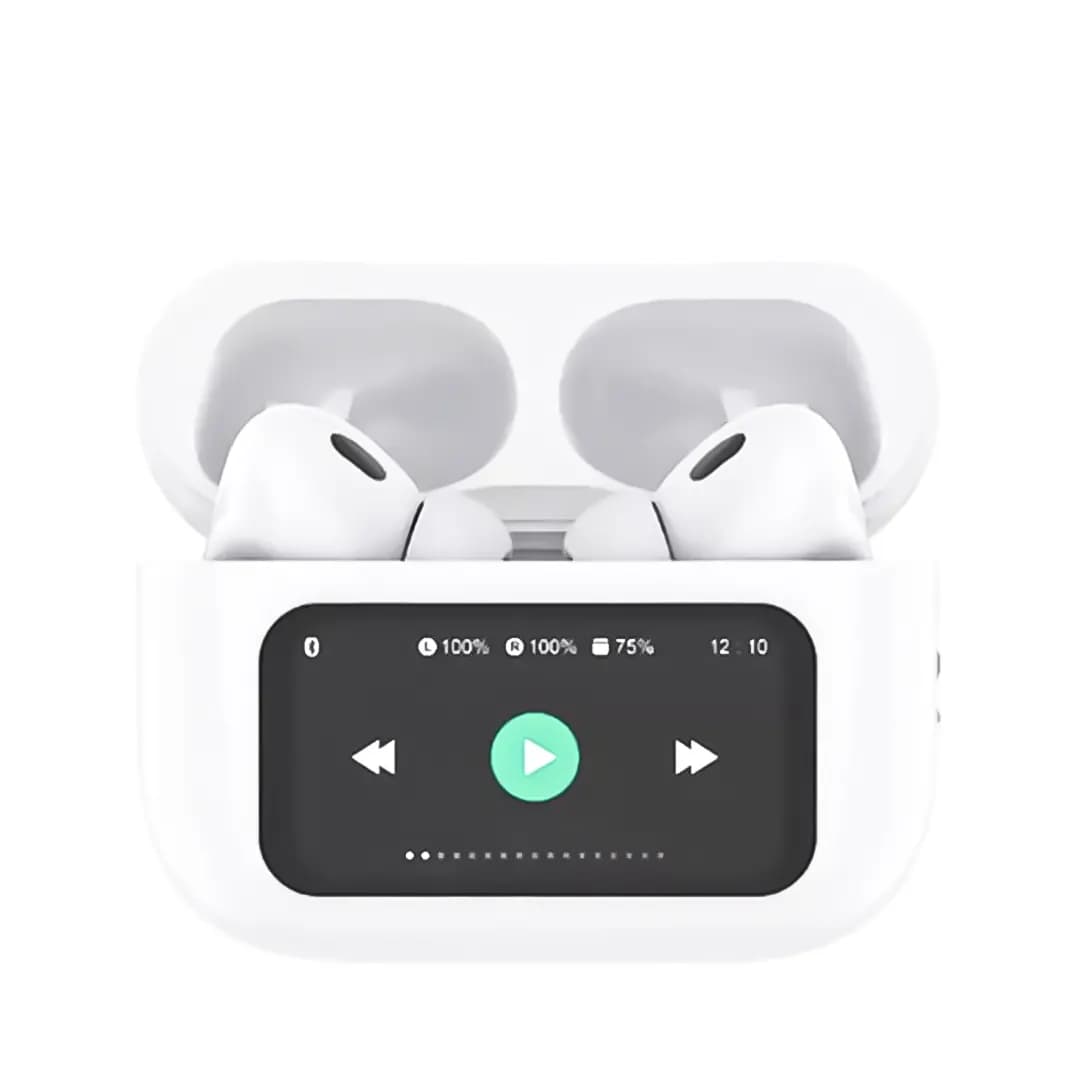 هندزفری بلوتوثی مدل Airpods Pro Touch Screen ANC/ENC A12 — تصویر ۲