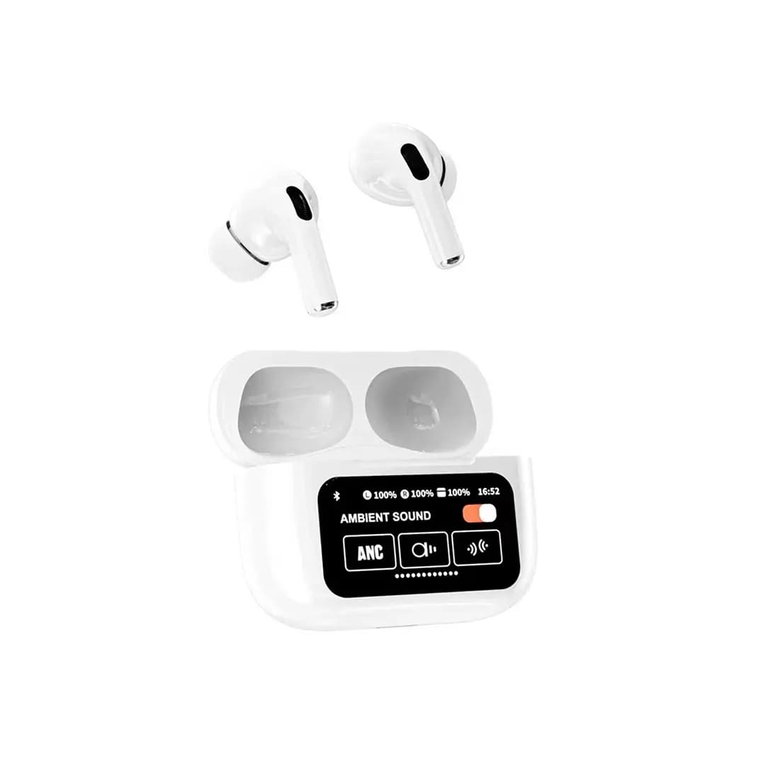 هندزفری بلوتوثی مدل Airpods Pro Touch Screen ANC/ENC A12 — تصویر ۴