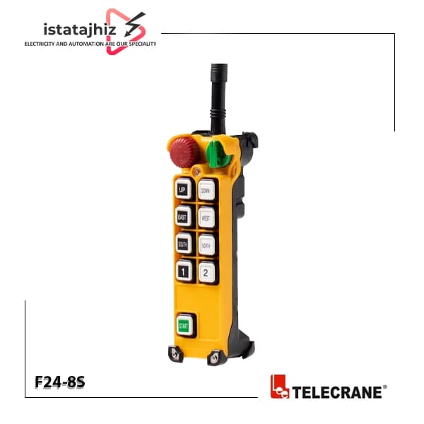ریموت کنترل جرثقیل F24‑8S تله کرین — تصویر ۳