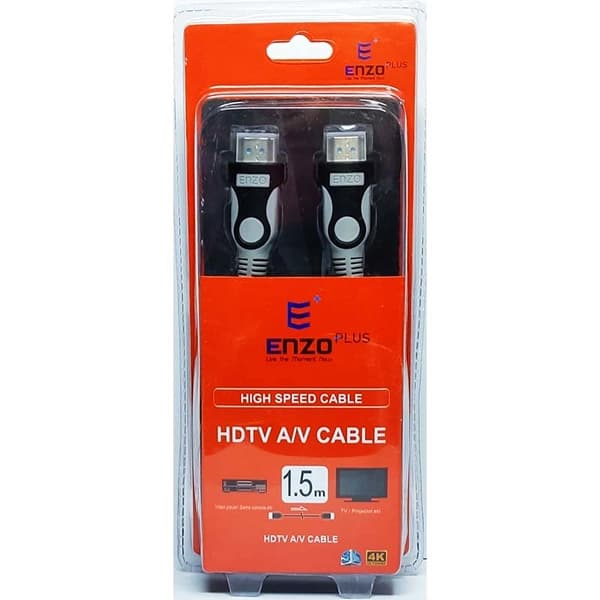 کابل HDMI انزو پلاس 4K طول 1.5M