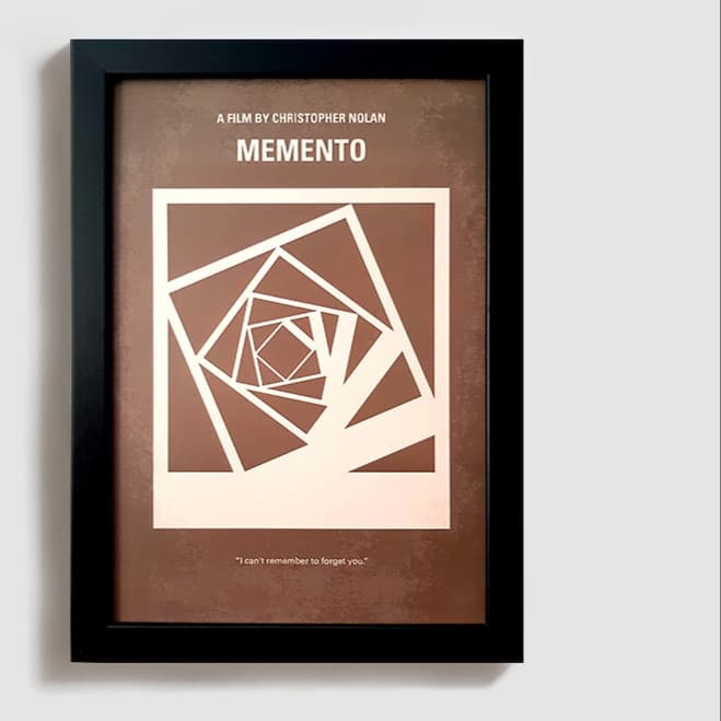 تابلو مدل فیلم ممنتو memento BL002 — تصویر ۲