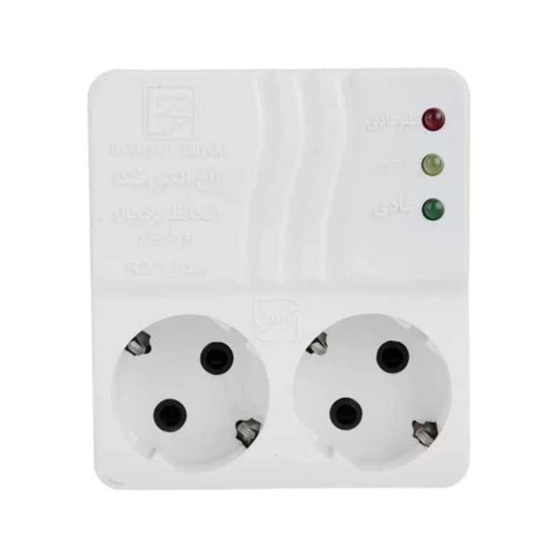 محافظ دو پریز باخ الکترونیک مدل R-2 مناسب یخچال و فریزر