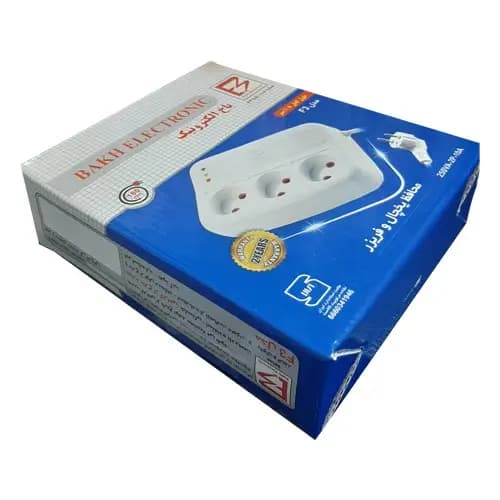 محافظ سه راهی باخ الکترونیک مدل F-3 مناسب یخچال فریزر با کابل 1.8 متری — تصویر ۲