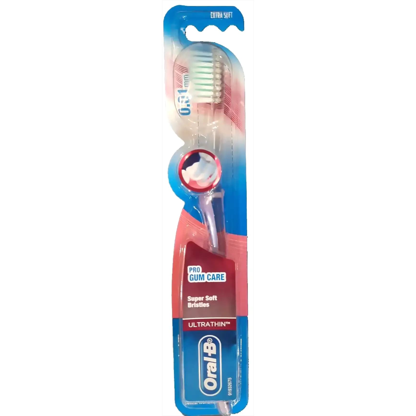 مسواک اورال بی مراقبت از لثه با برس بسیار نرم و نازک (بنفش) Oral-B pro Gum Care