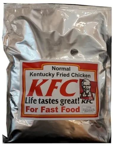 پودر سوخاری ساده کی اف سی 600گرمی Kfc Normal Fried Chicken Powder — تصویر ۲