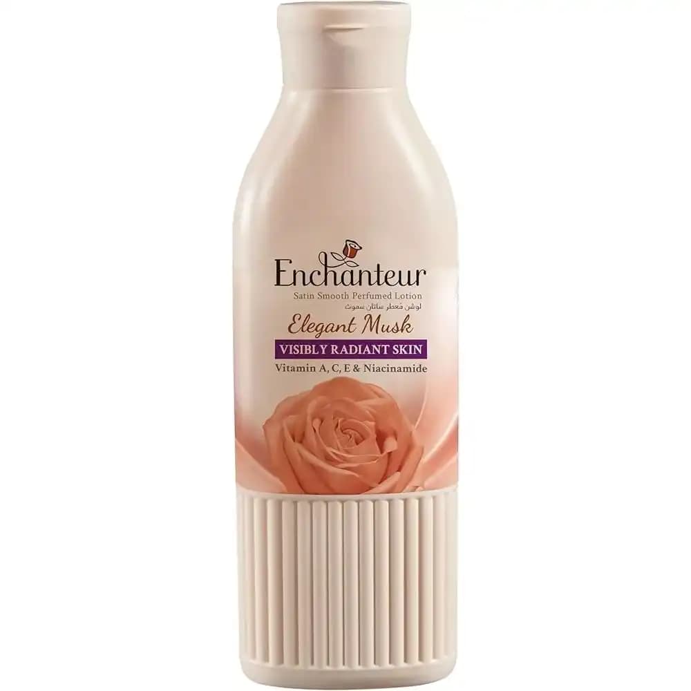 لوسیون بدن انشانتر با رایحه مشک 250 میل Enchanteur Perfumed Body Lotion Elegant Musk