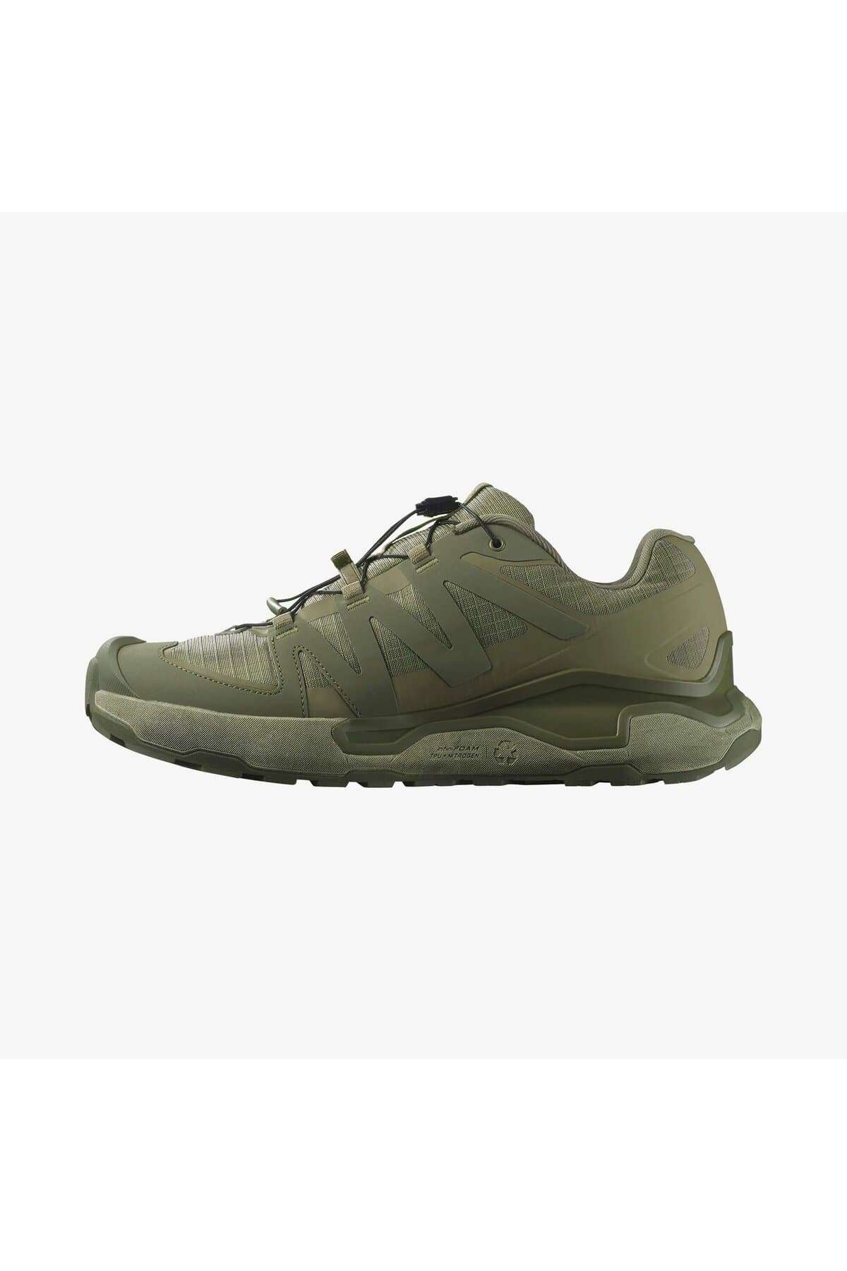 کفش بیرونی سالومون مردانه منسوجات سبز راسته Regular/رگولار کژوال/روزمره | Salomon L49126100 VN — تصویر ۳