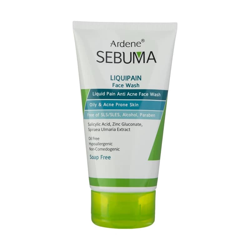 مایع شستوشوی صورت آردن سبوما مدل Liquipain حجم 150 میلیلیتر — تصویر ۵
