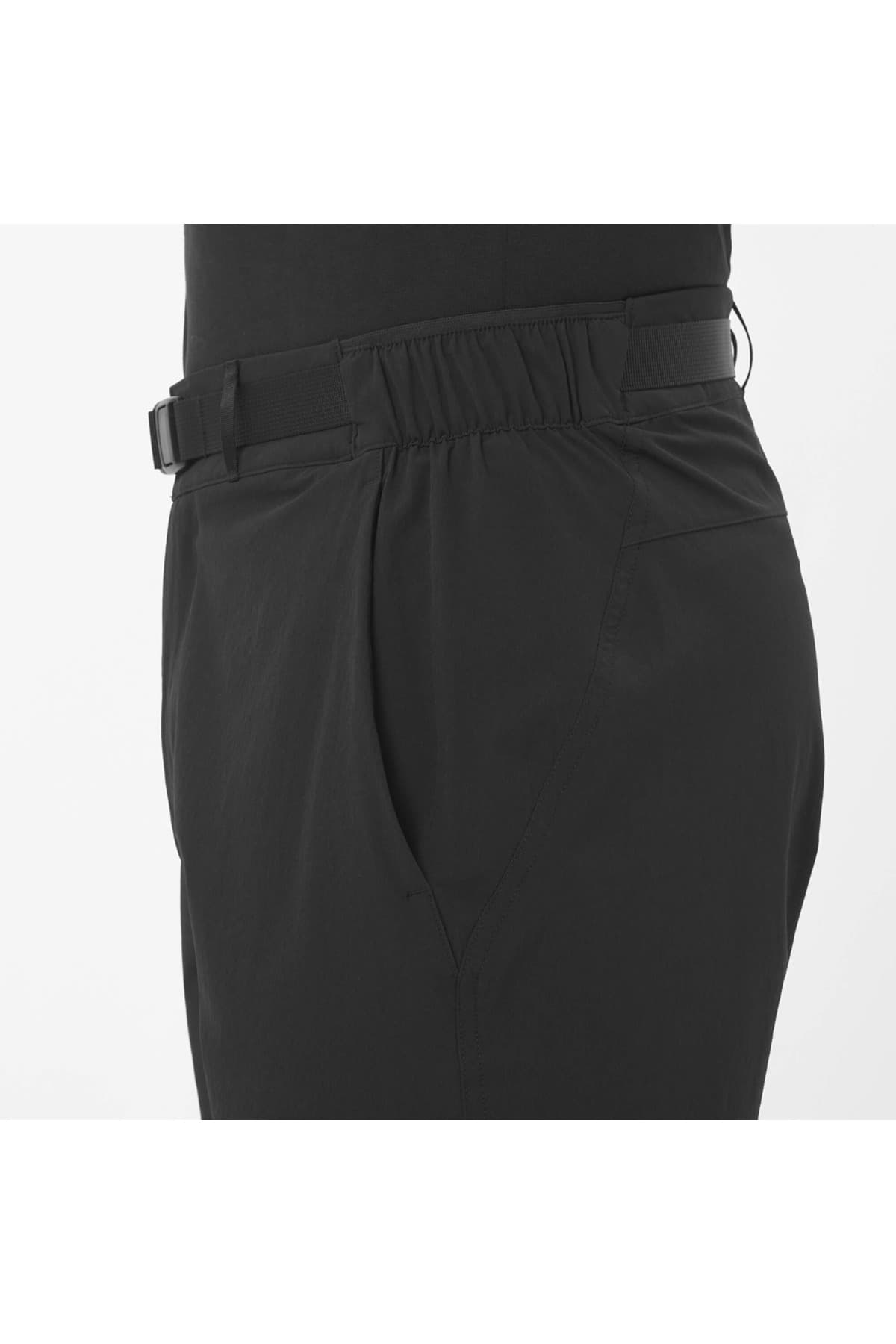 شورت ورزشی سالومون مردانه مشکی راسته Relaxed/ریلکس اسپرت | Salomon LC2746900 BD — تصویر ۵