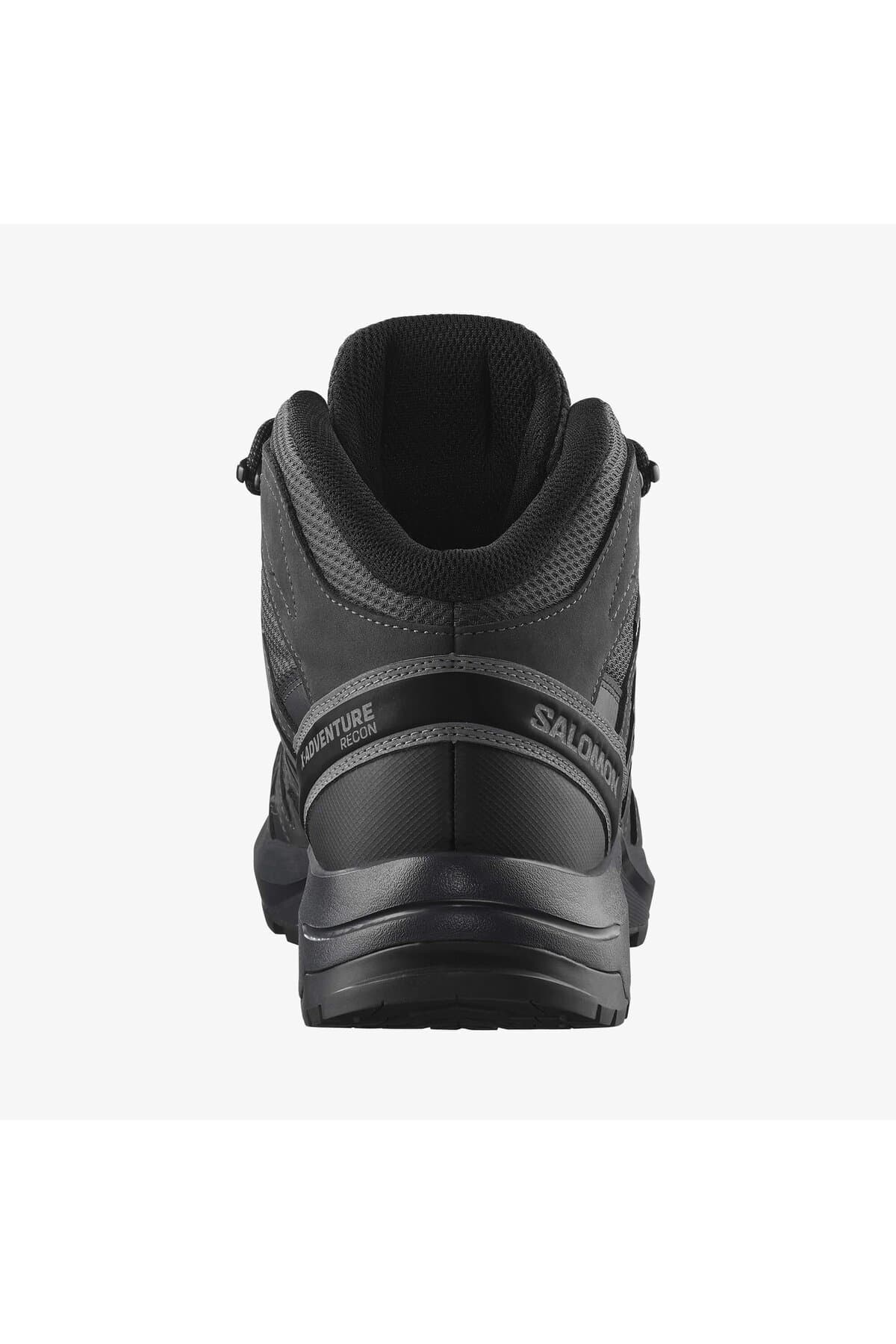 کفش بیرونی سالومون مردانه چرم مصنوعی مشکی راسته Regular/رگولار اسپرت | Salomon L47809100 VN — تصویر ۵