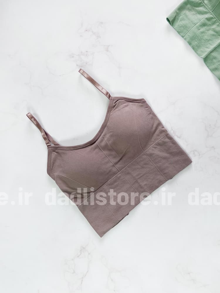 نیمتنه کبریتی کاپدار پشت باز بندی ضربدری — تصویر ۳