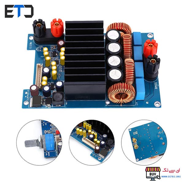 ماژول آمپلی فایر ساب ووفر 600 وات TAS5630 — تصویر ۵