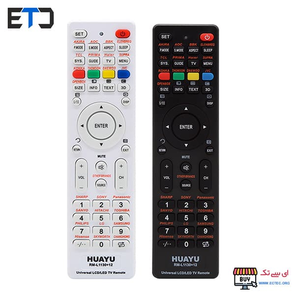 کنترل تلویزیون همه کاره RM-L1130 — تصویر ۲
