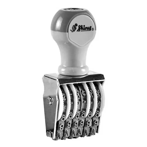 شماره زن 6 رقم لاتین شاینی Shiny کد N-56IR (سایز 3mm)