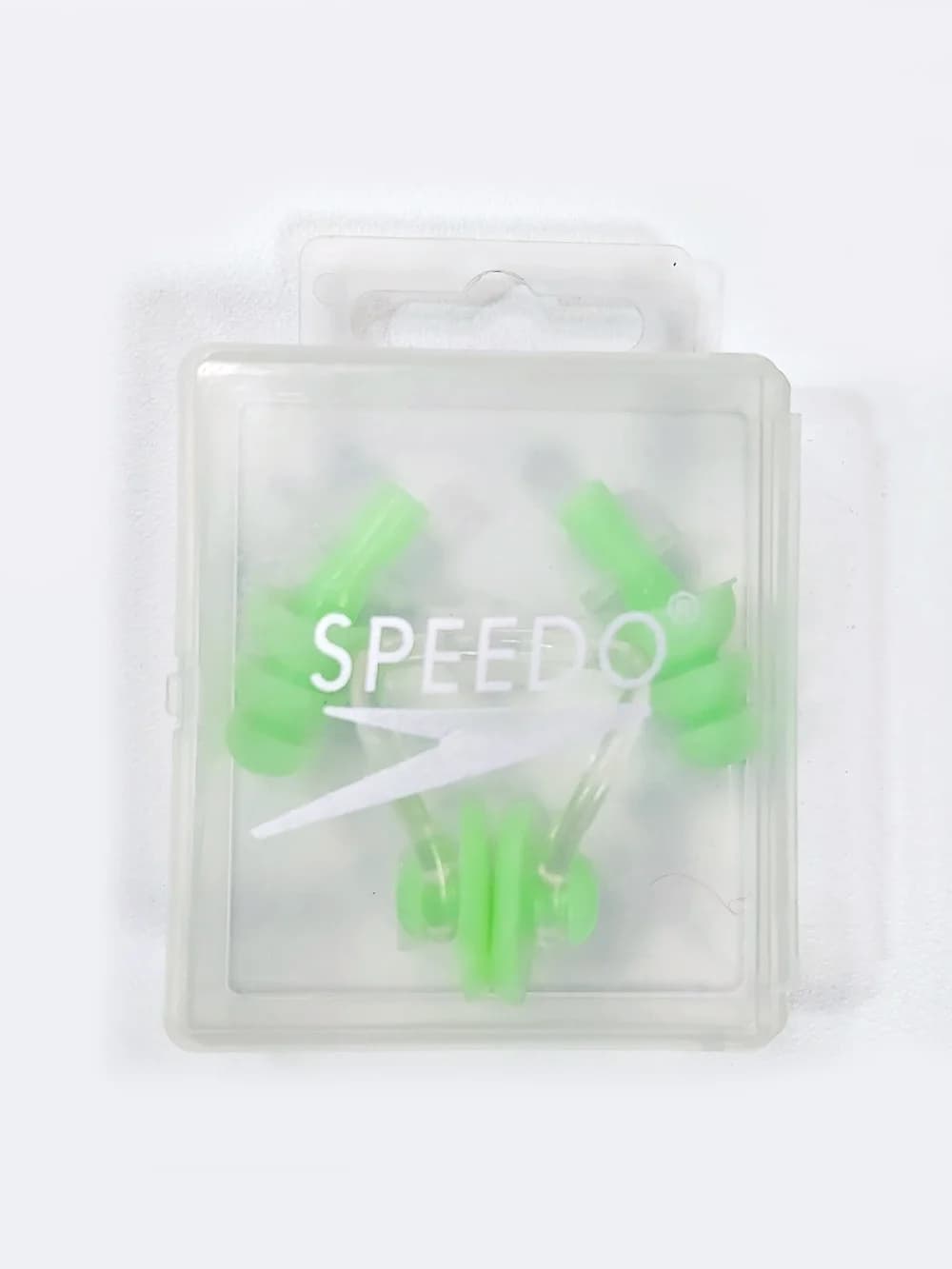 ست گوش گیر و بینی گیر شنا سیلیکونی اسپیدو ( Speedo ) سبز رنگ — تصویر ۳