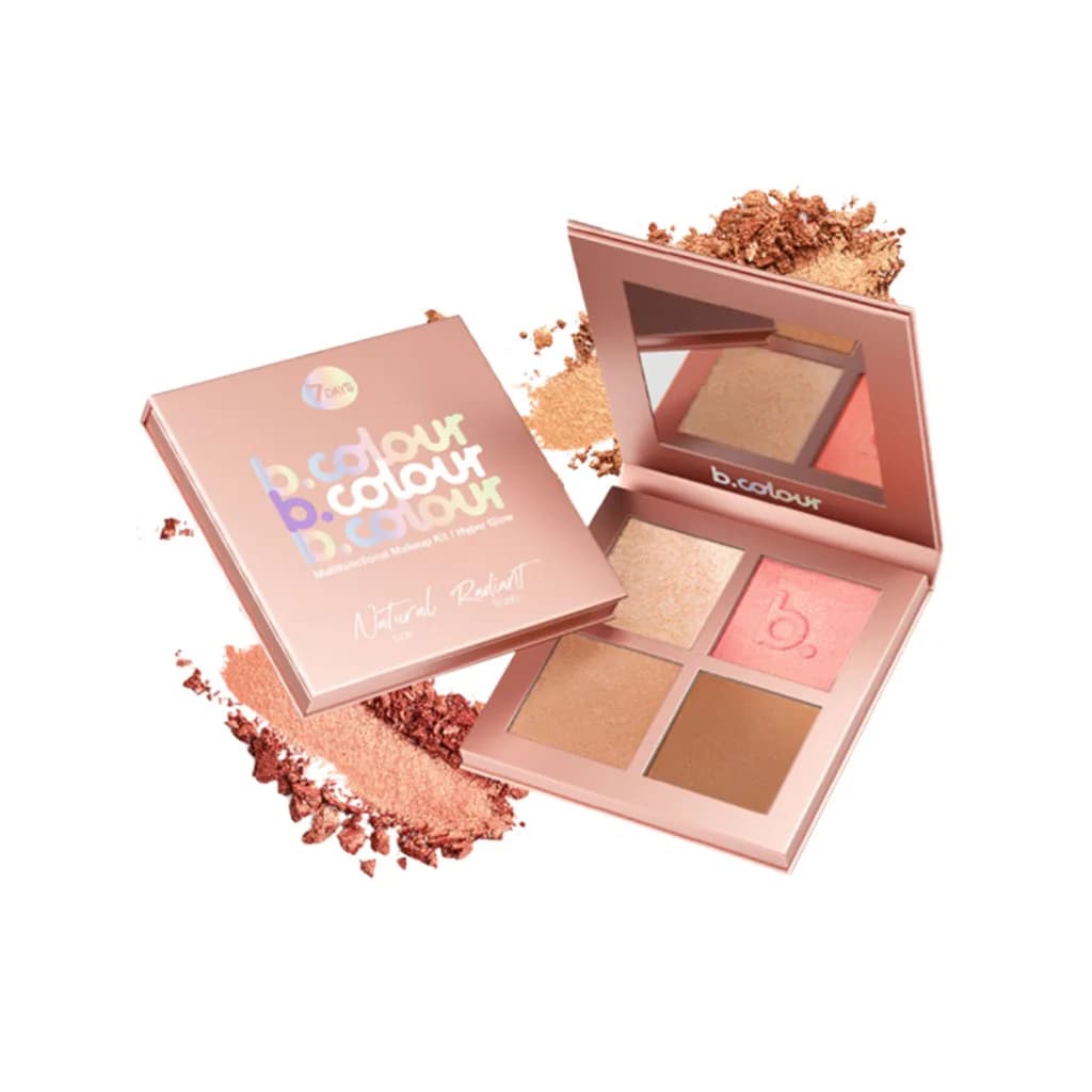 کیت آرایش 4 تکه سون دی b.colour-Hyper Glow — تصویر ۲