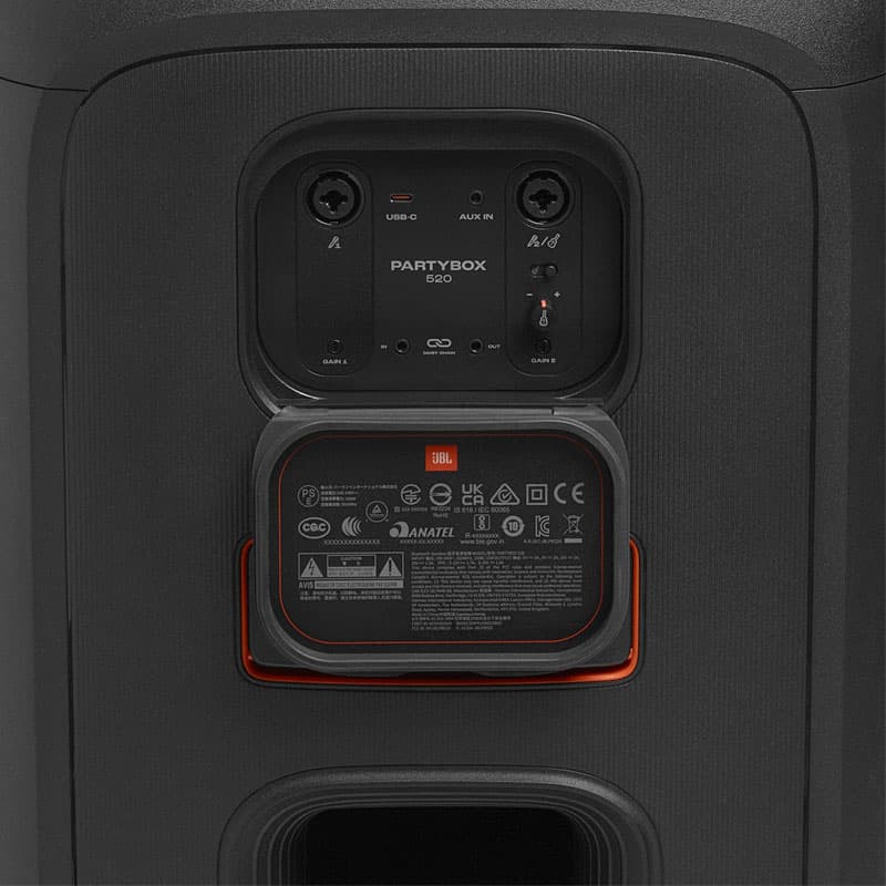اسپیکر پارتی باکس جی بی ال JBL PartyBox 520 — تصویر ۷