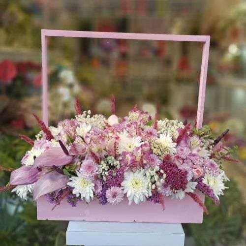 دسته گل برای اداره برق استان تهران شیراز 100a1742