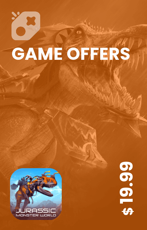 آفر 20 دلاری Jurassic Monster World
