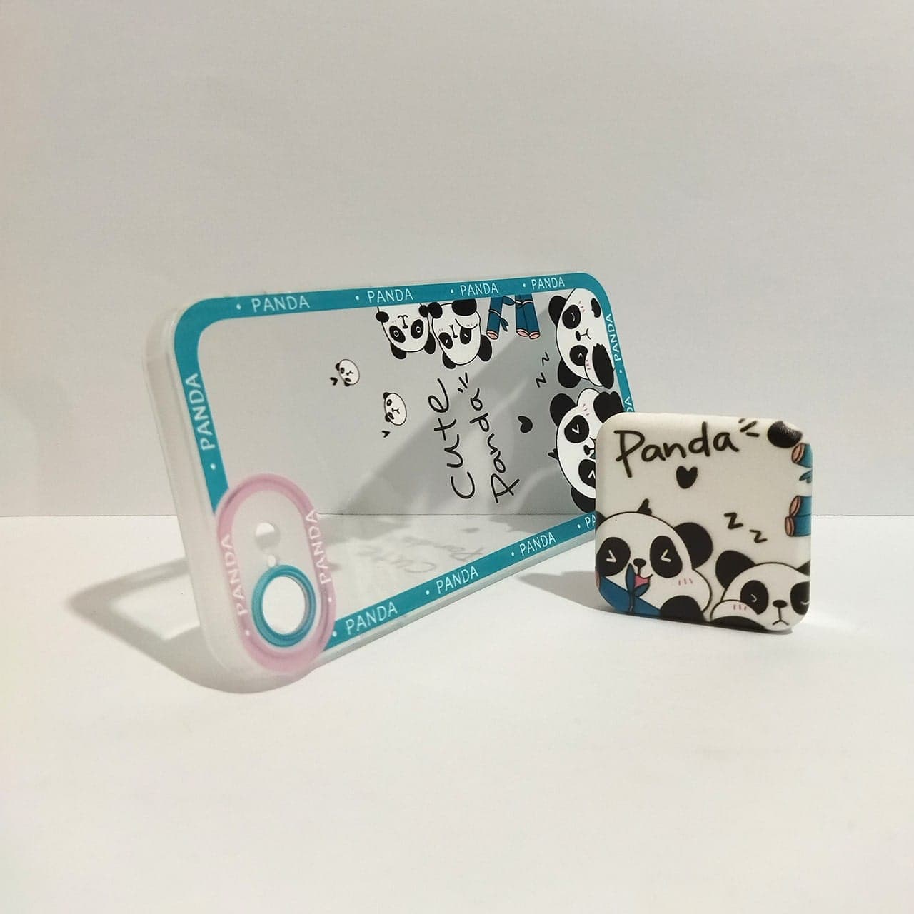 کاور کد 7401 مناسب برای گوشی موبایل آیفون iPhone 7/8 پاپ سوکت دار طرح پاندا — تصویر ۳