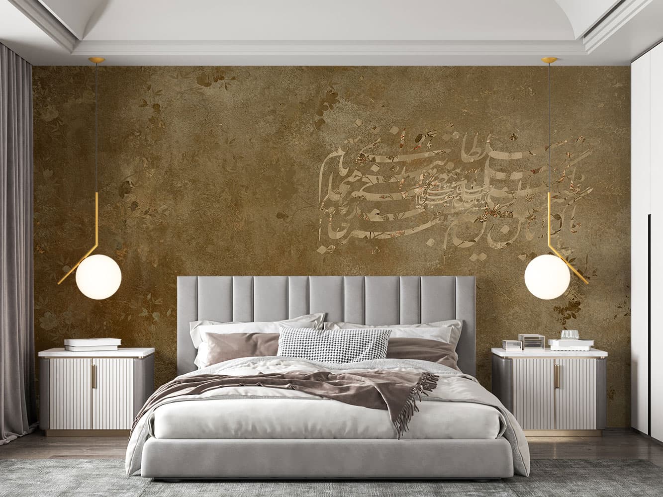 کاغذ دیواری کلاسیک شعر W10073620 — تصویر ۳