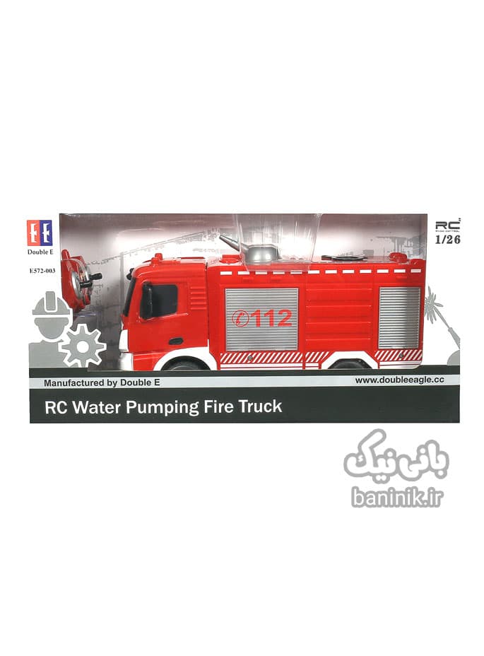 ماشین کنترلی دبل ای سری ماشین آتش نشانی پمپاژ آب Double E Water Pumping Fire Truck — تصویر ۴