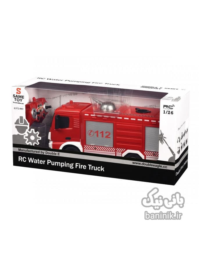 ماشین کنترلی دبل ای سری ماشین آتش نشانی پمپاژ آب Double E Water Pumping Fire Truck — تصویر ۵