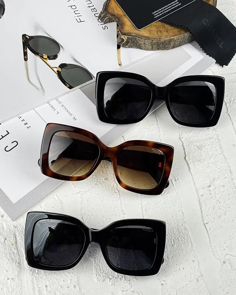 عينک آفتابي زنانه شانل مدل CHANEL 5494-A — تصویر ۴