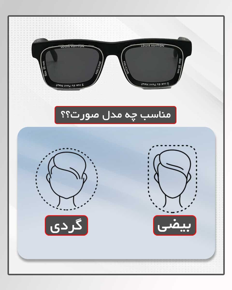 عینک آفتابی اسپرت لویس ویتون مدل LOUIS VUITTON LV Z2442V (SL) — تصویر ۸
