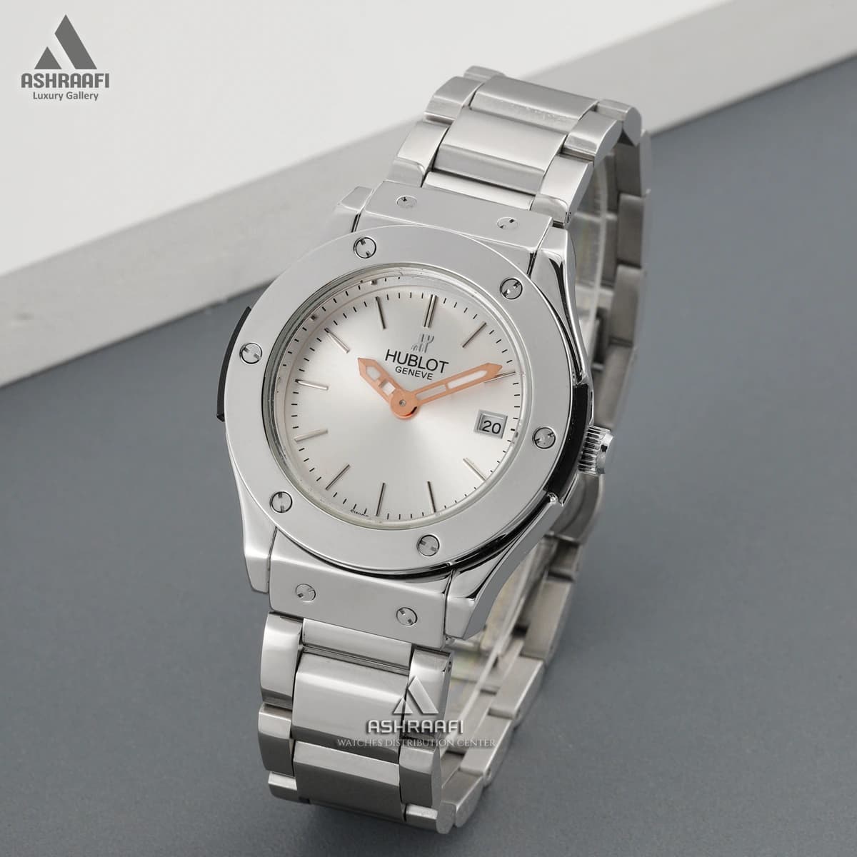 ساعت هابلوت نقرهای Hublot big bang 821SS — تصویر ۲