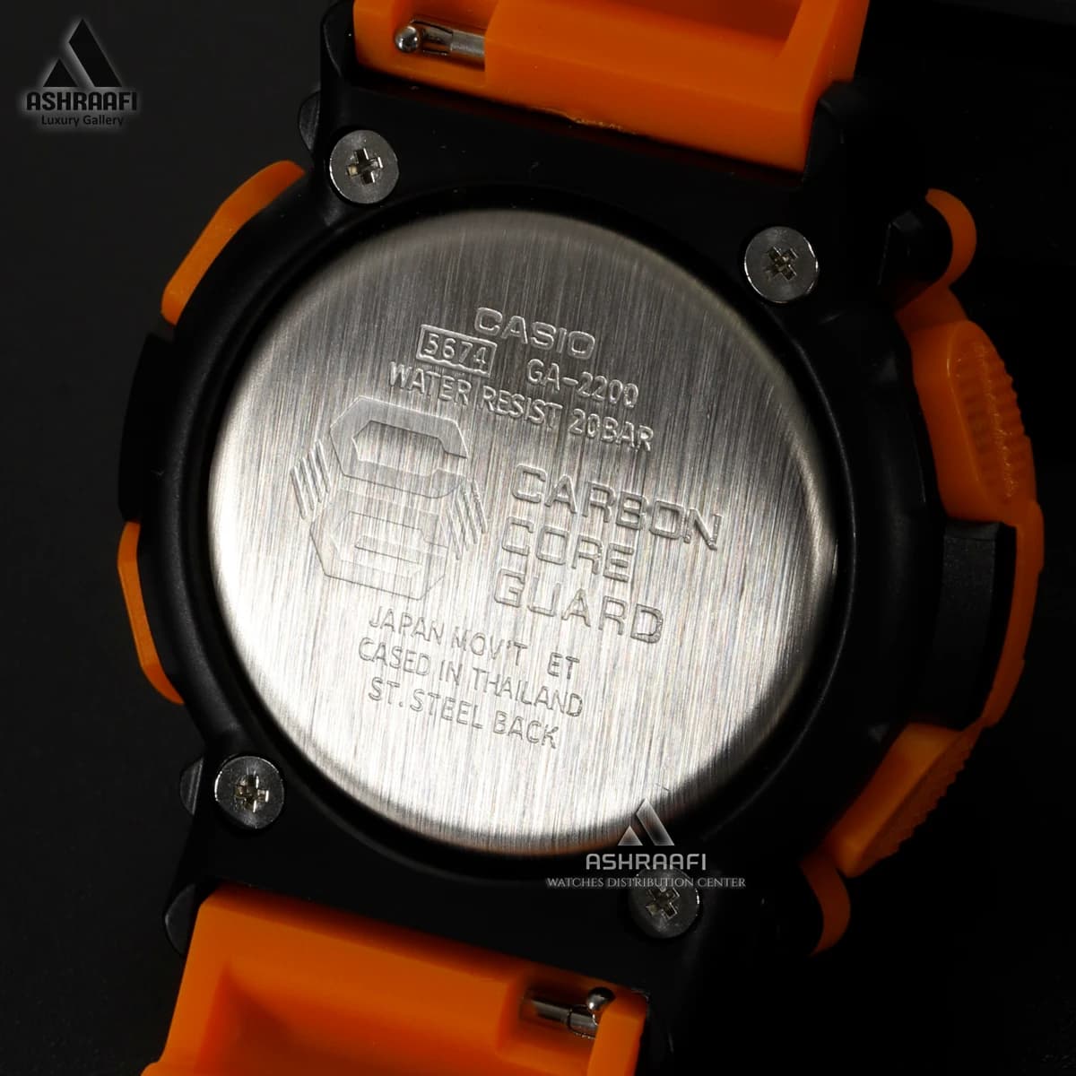 ساعت جی شاک نارنجی Casio G-Shock GA-2200-OK40 — تصویر ۵