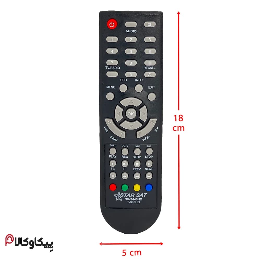 کنترل گیرنده دیجیتال Starsat 440 استارست اصلی — تصویر ۴