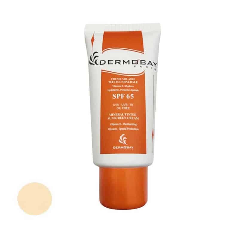 ضدآفتاب رنگی SPF 65 درموبای DERMOBAY — تصویر ۲