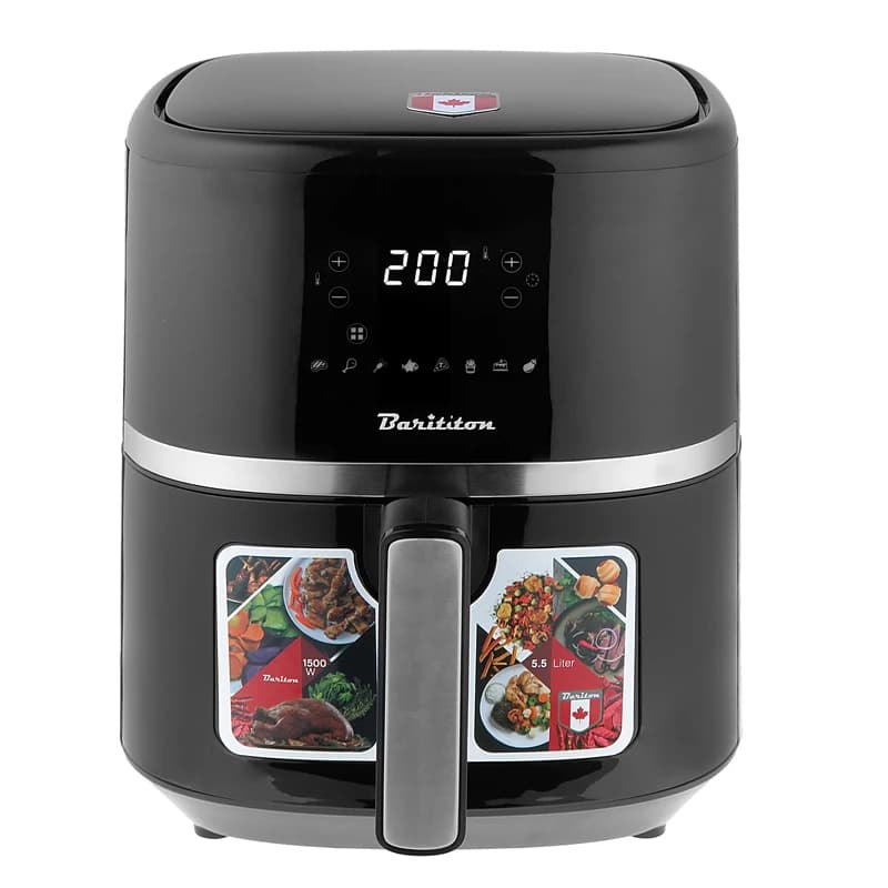 سرخ کن بدون روغن باریتون مدل Bariton Air Fryer | BAF-55158GWS